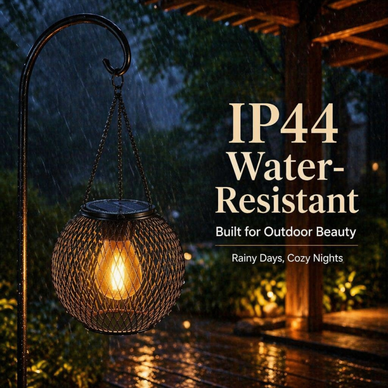 Solar Powered LED Hanging Floo - Farming And Agriculture recension och pris
