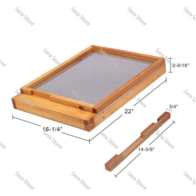 Ten frames of beehives are spe - Beehive Frame Wax recension och pris